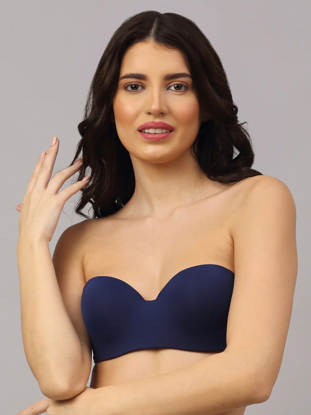 

PrettyCat Blue Bra Underwired Lightly Padded