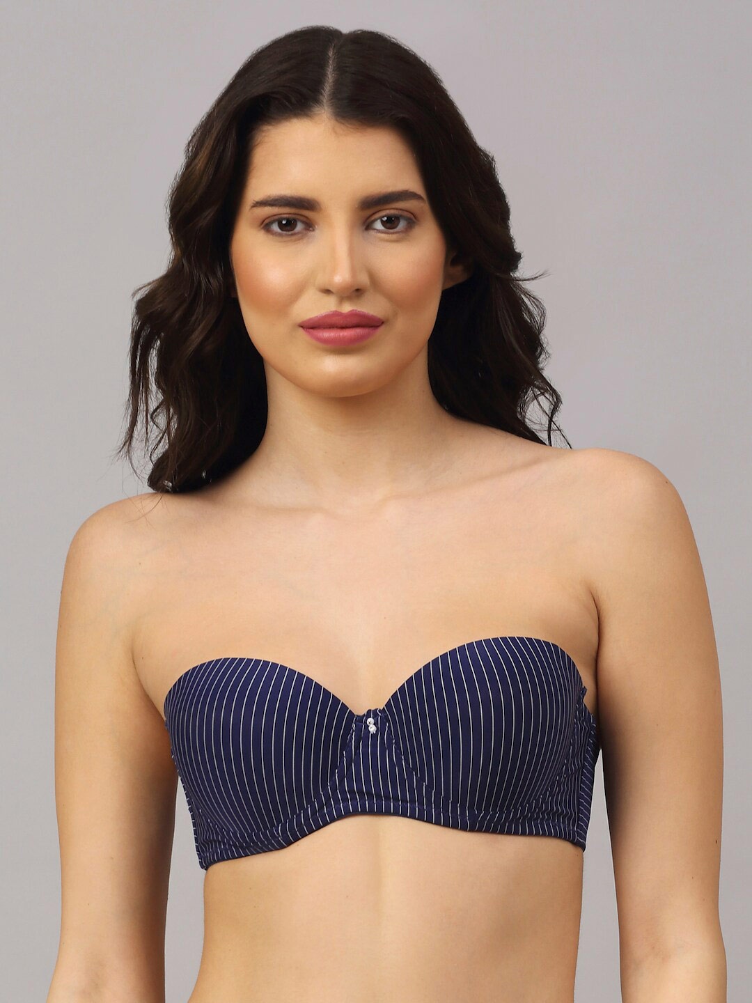 

PrettyCat Blue Bra-Underwired Lightly Padded PC-BR-5120A-BLU-30B