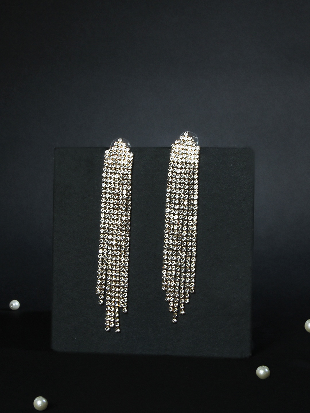 

Kazo Gold-Toned Contemporary Drop Earrings