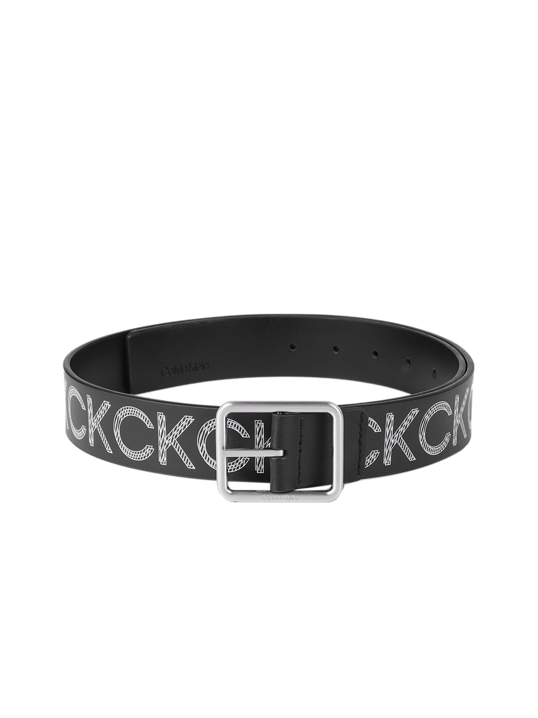 

Calvin Klein Men Black Printed Belt