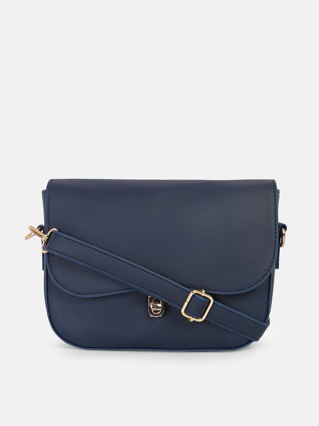 

Bagsy Malone Blue Solid Structured Sling Bag