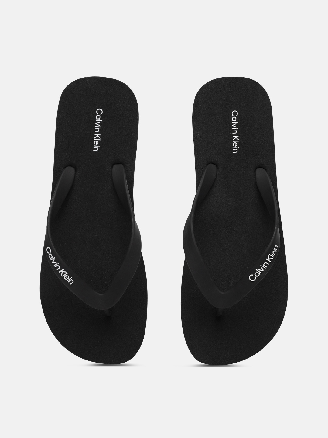 

Calvin Klein Men Black Thong Flip-Flops