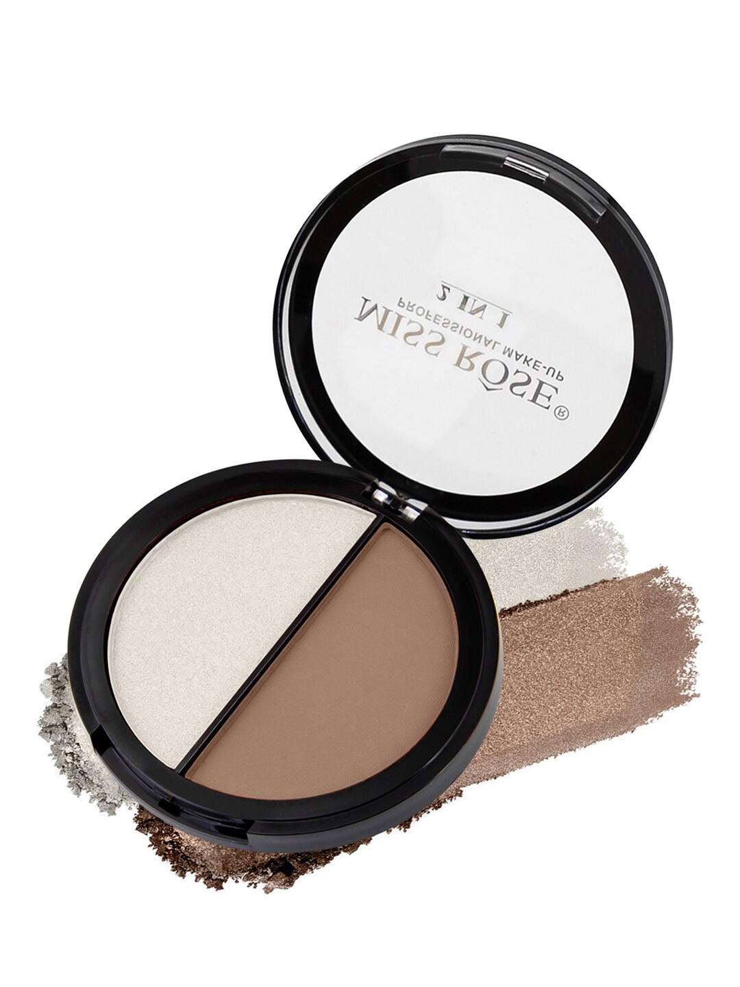 

MISS ROSE Woman 2 In 1 Highlighter & Bronze Powder, Metallic