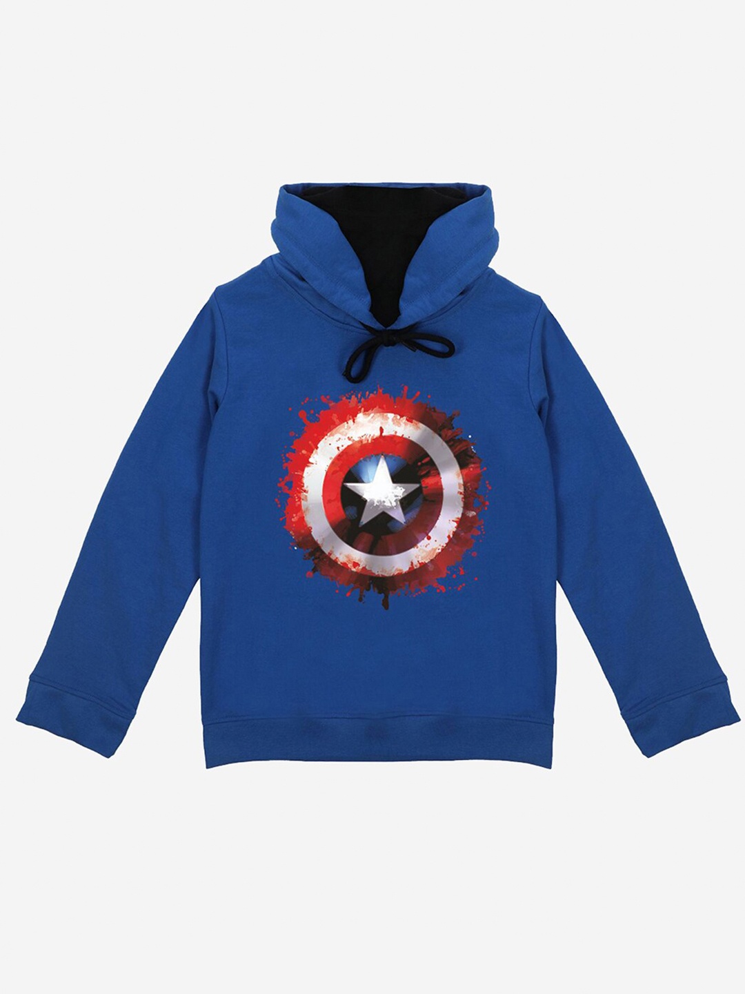 

YK Marvel Boys Blue Hooded Sweatshirt