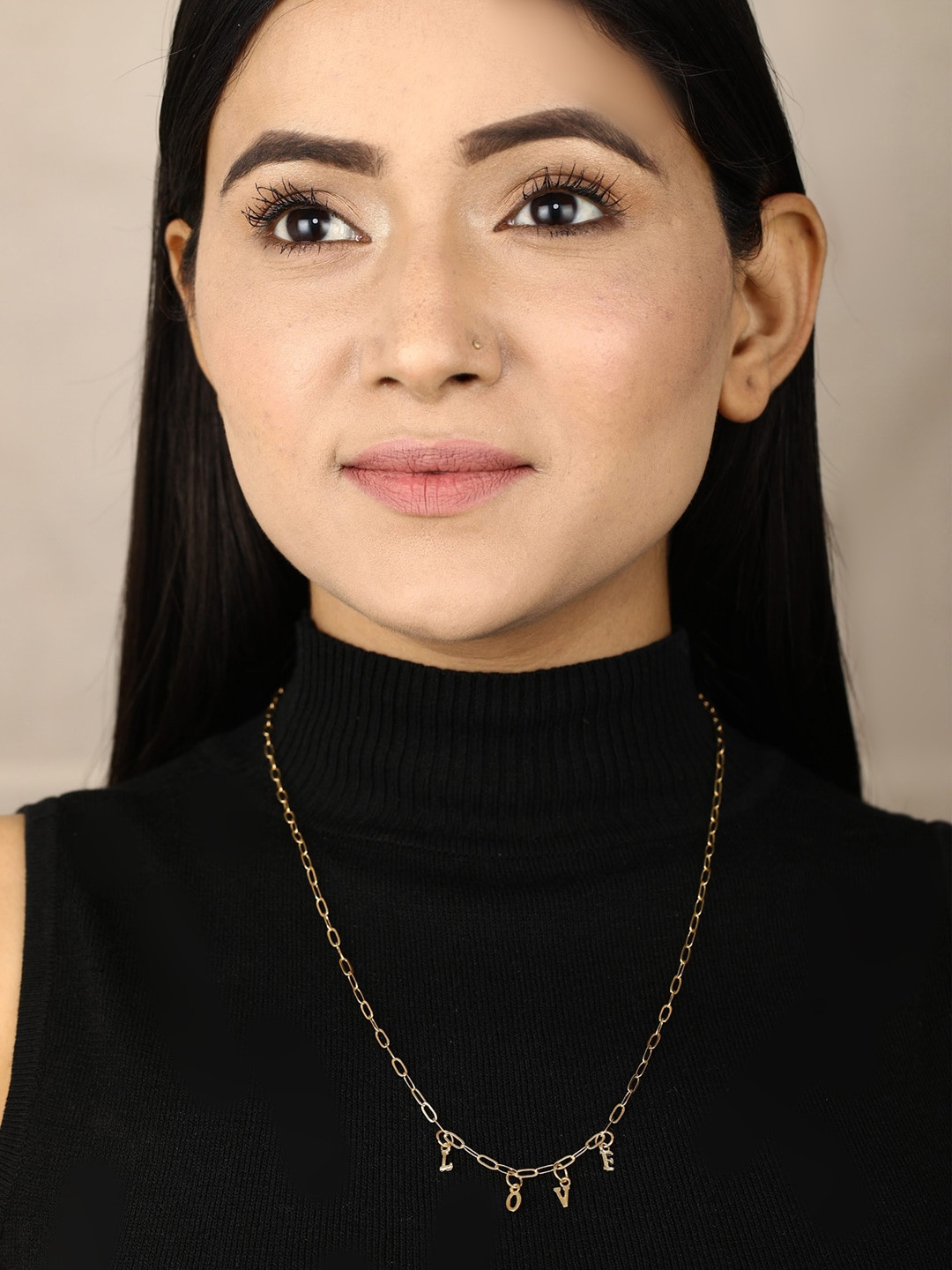 

Priyaasi Gold-Plated Brass Necklace