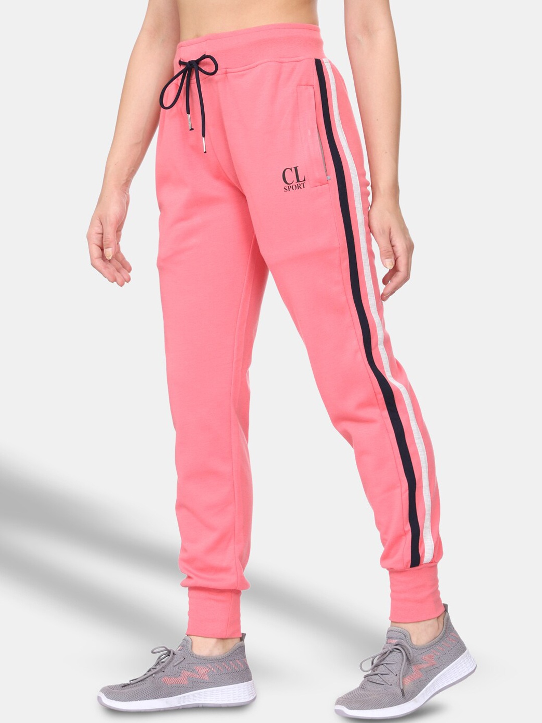 

CL SPORT Woman Pink Solid Joggers