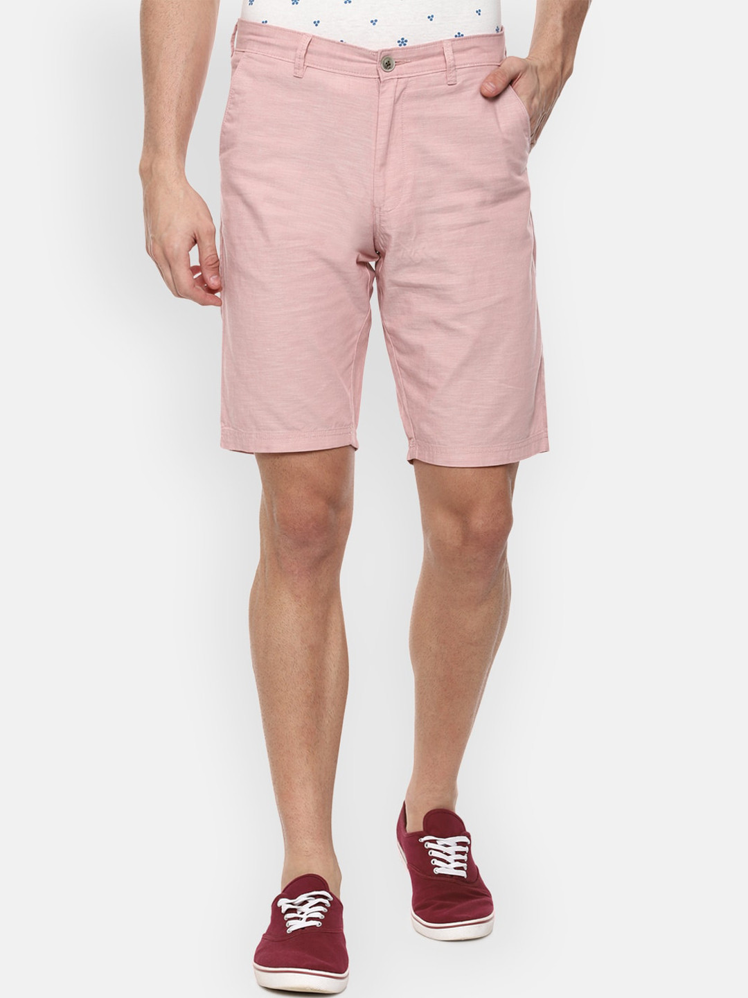 

Van Heusen Sport Men Pink Regular Shorts