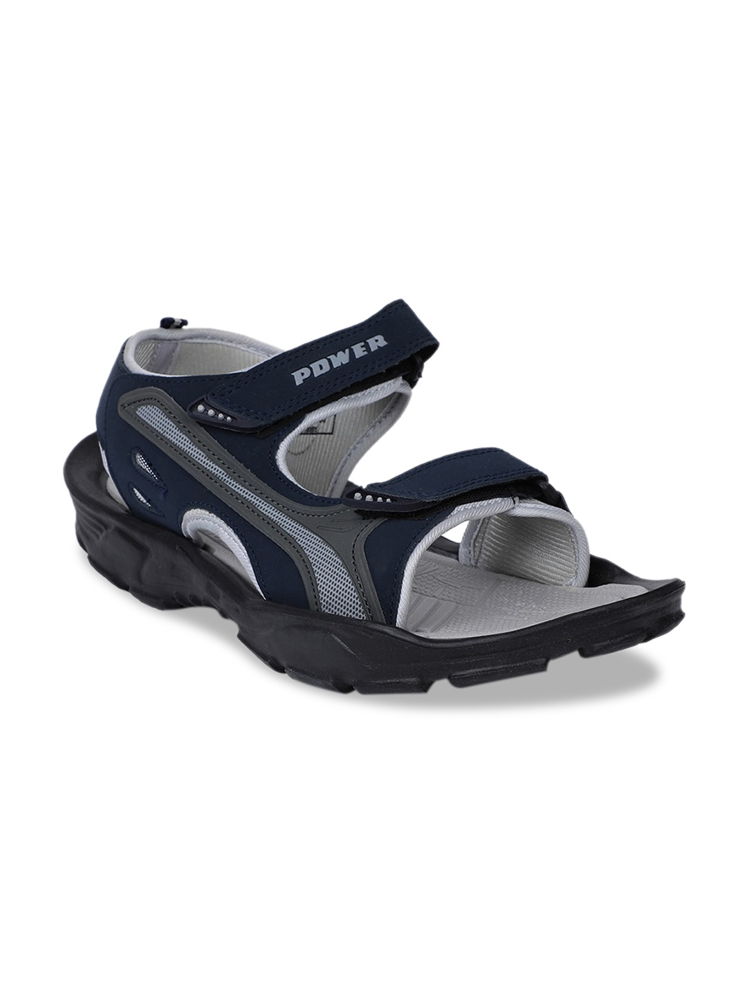 

Power Men Black Sports Sandals