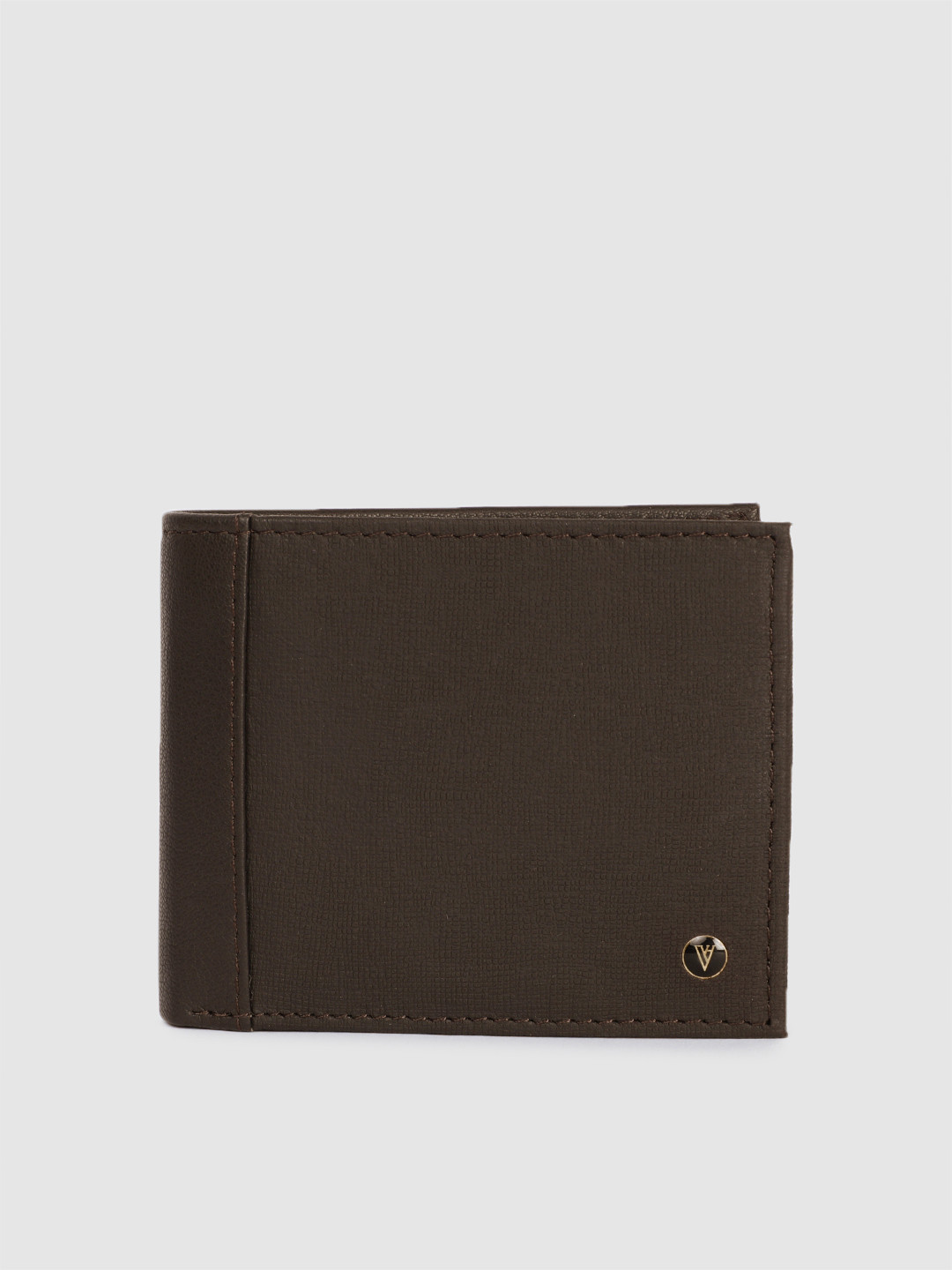 

Van Heusen Men Brown Leather Two Fold Wallet