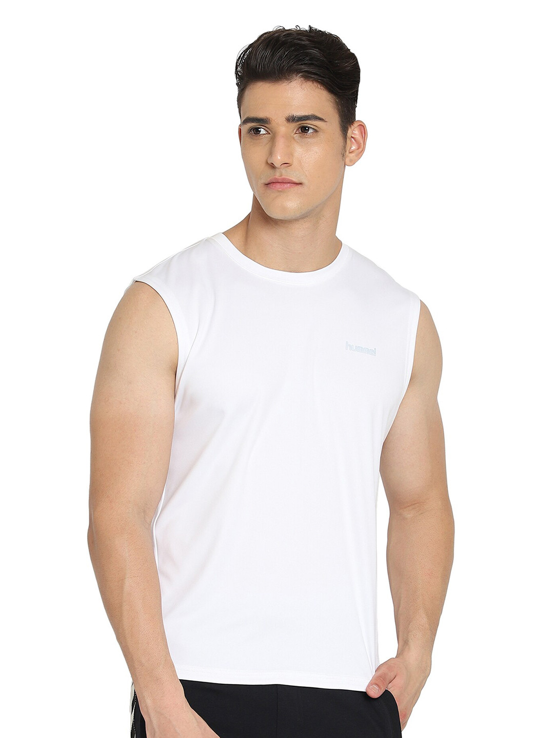 

hummel Men White T-shirt