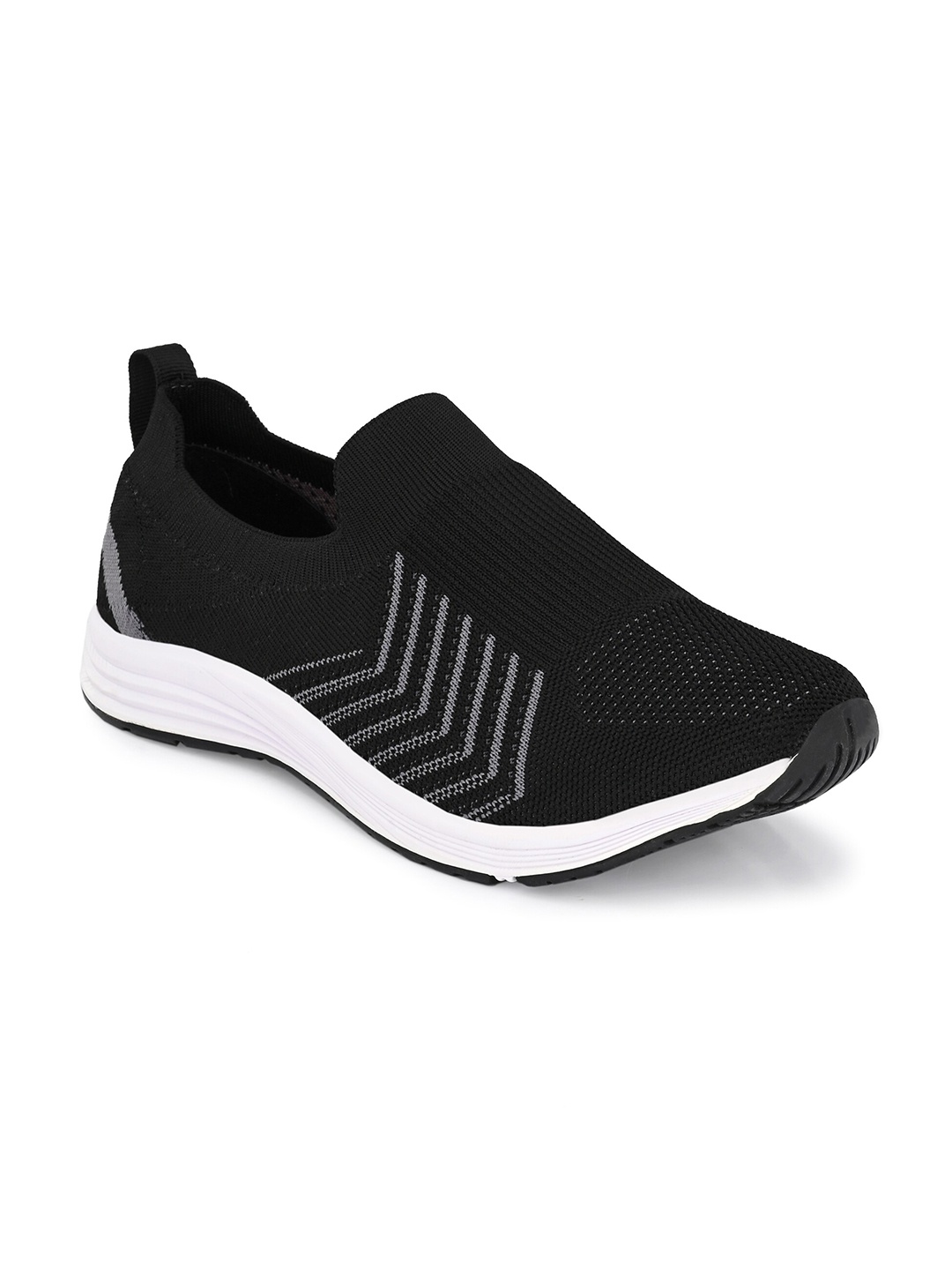 

Yuuki Men Black Mesh Walking Non-Marking Shoes