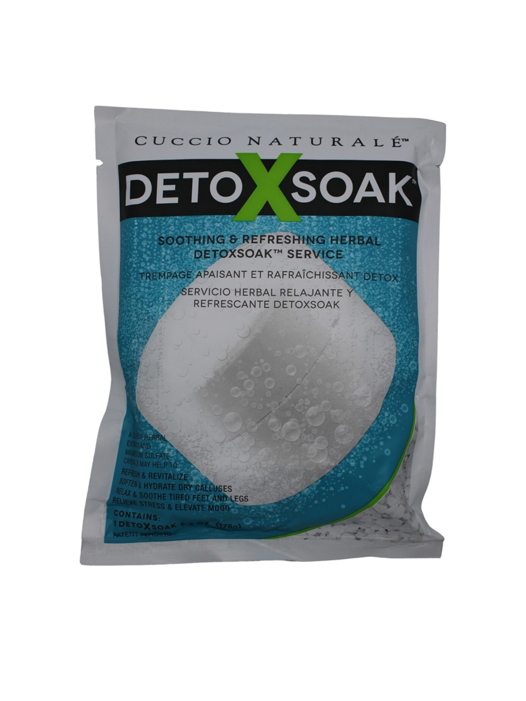 

Cuccio Unisex Detoxifying Herbal Bath Salt, White