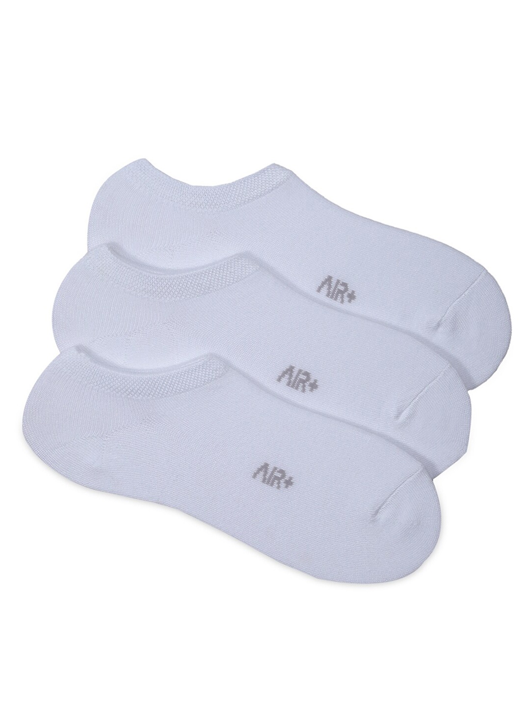 

Red Tape Men Pack Of 3 Solid Shoe Liners, White