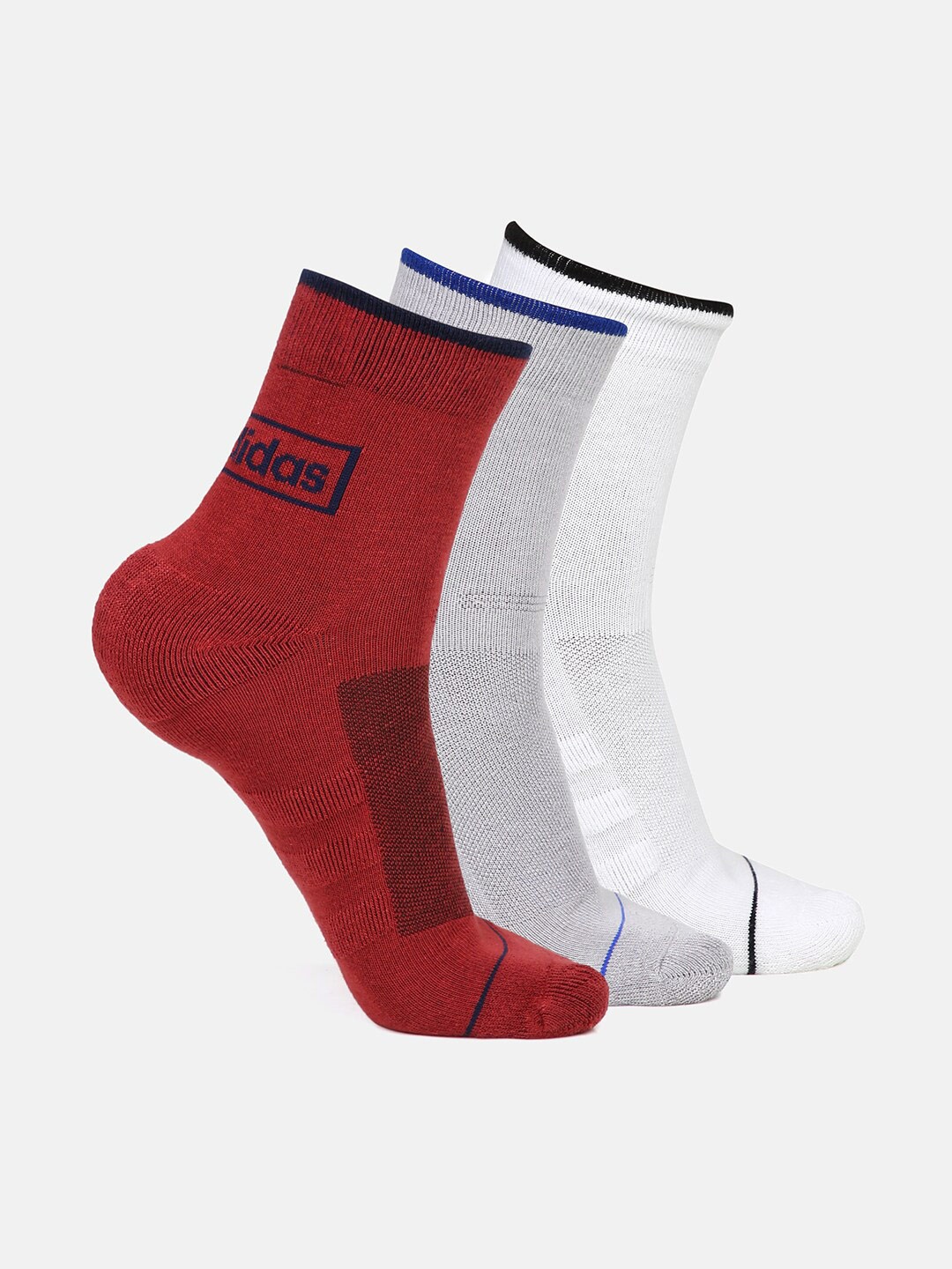 

Adidas Men Pack of 3 Socks, Red