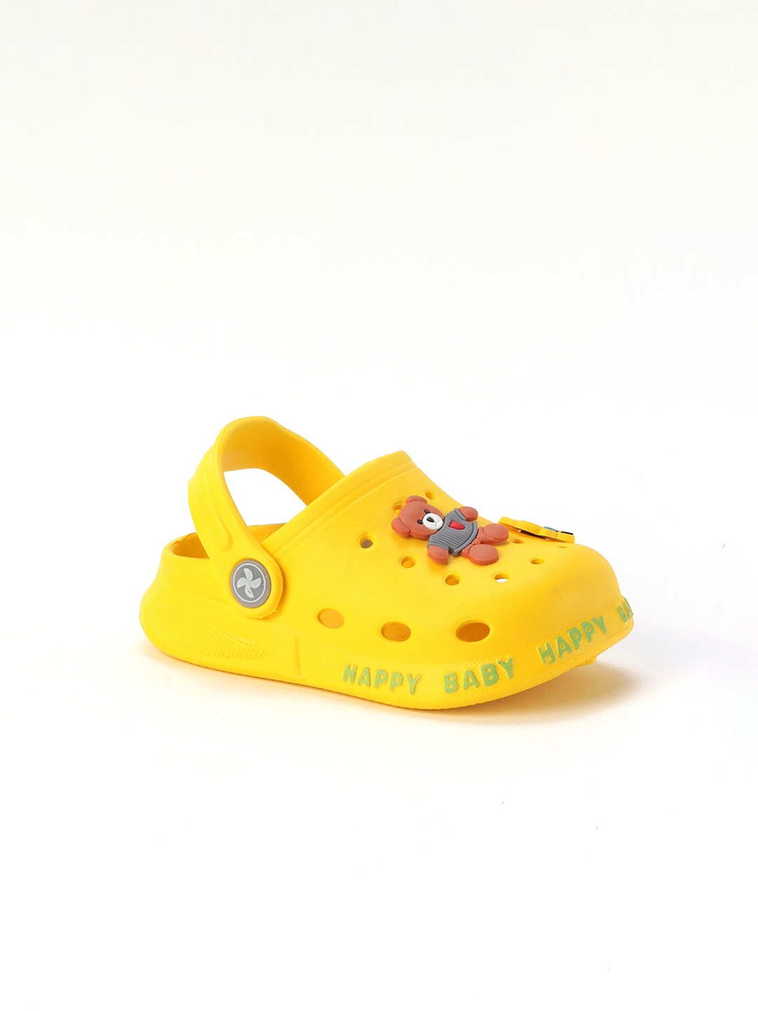 

Lil Lollipop Kids Yellow & Green Clogs Sandals