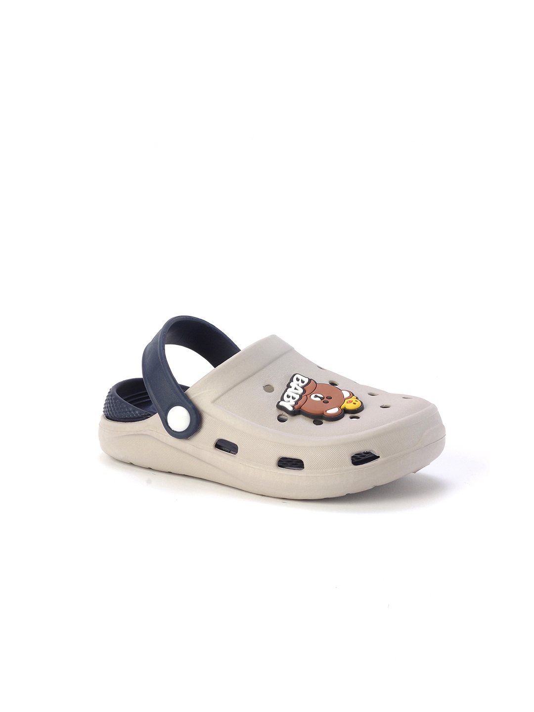 

Lil Lollipop Unisex Kids Grey Applique Clogs