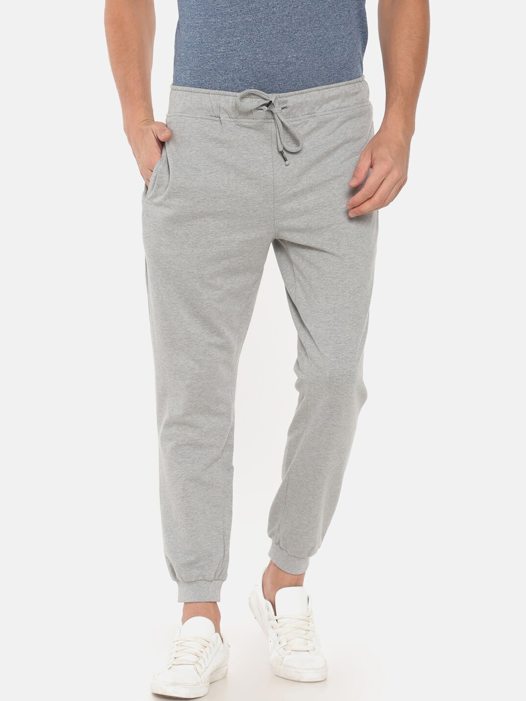 

t-base Men Grey Solid Joggers