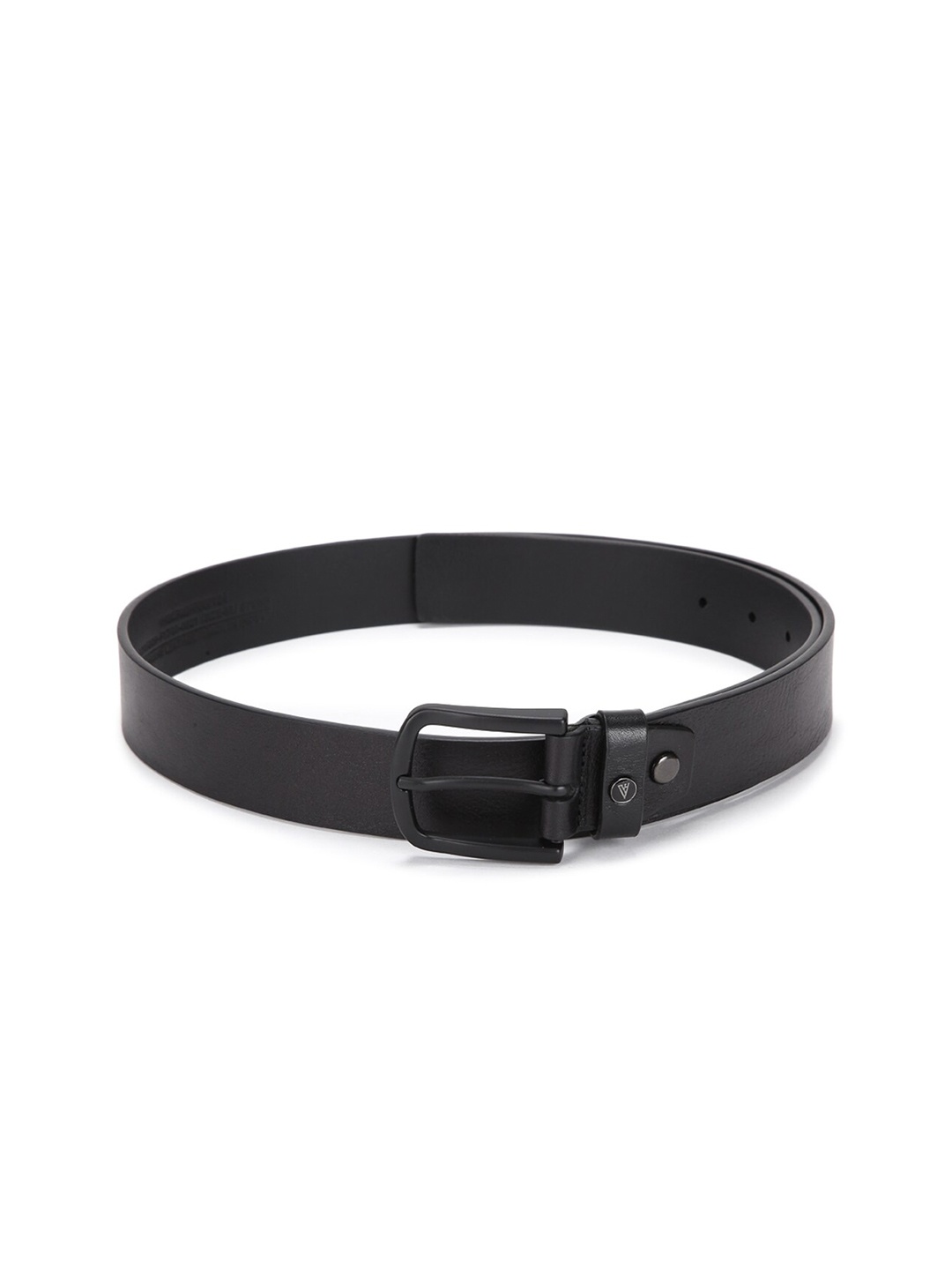 

Van Heusen Men Black Leather Belt