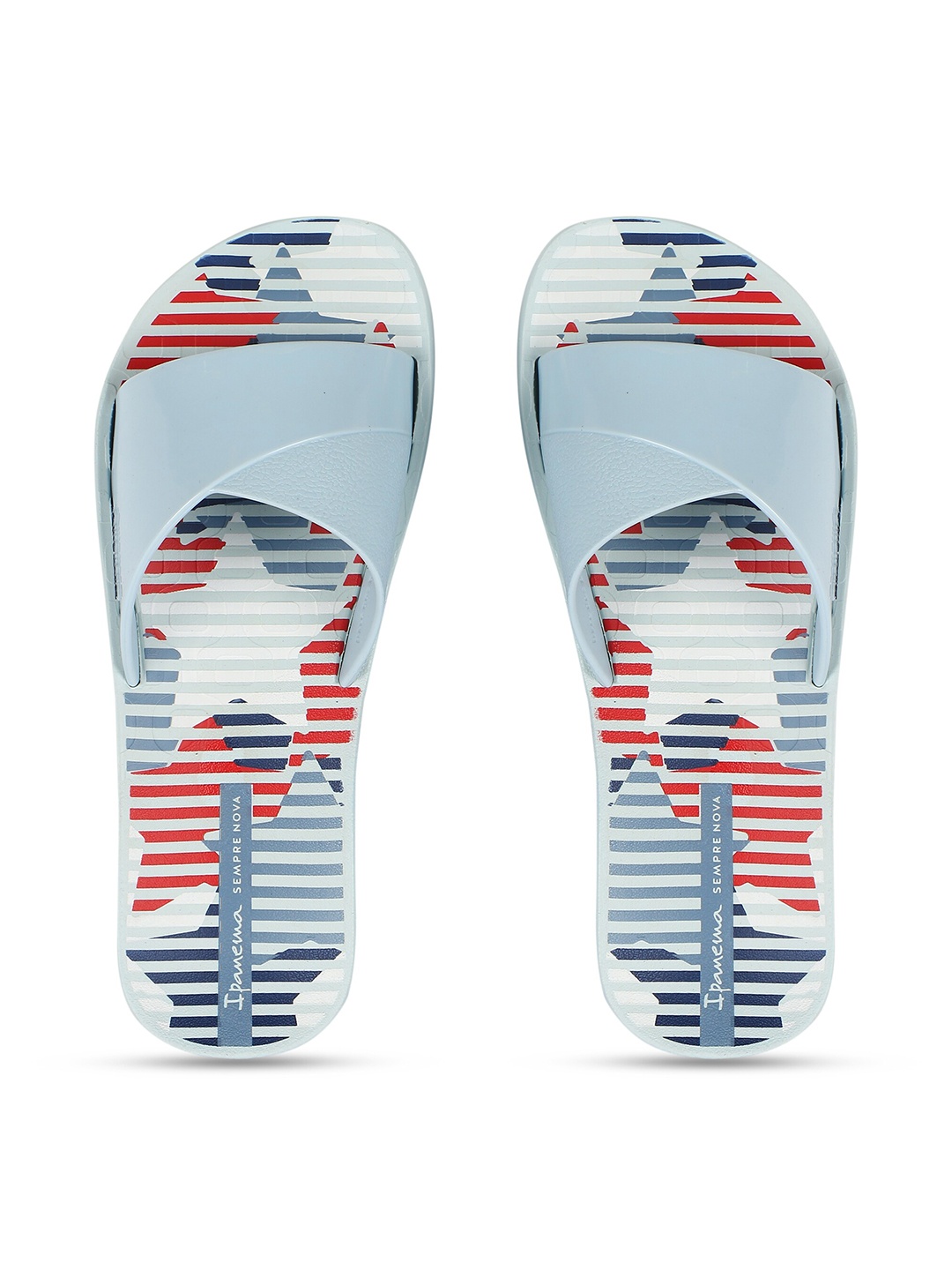 

iPanema Women Blue Printed Sliders