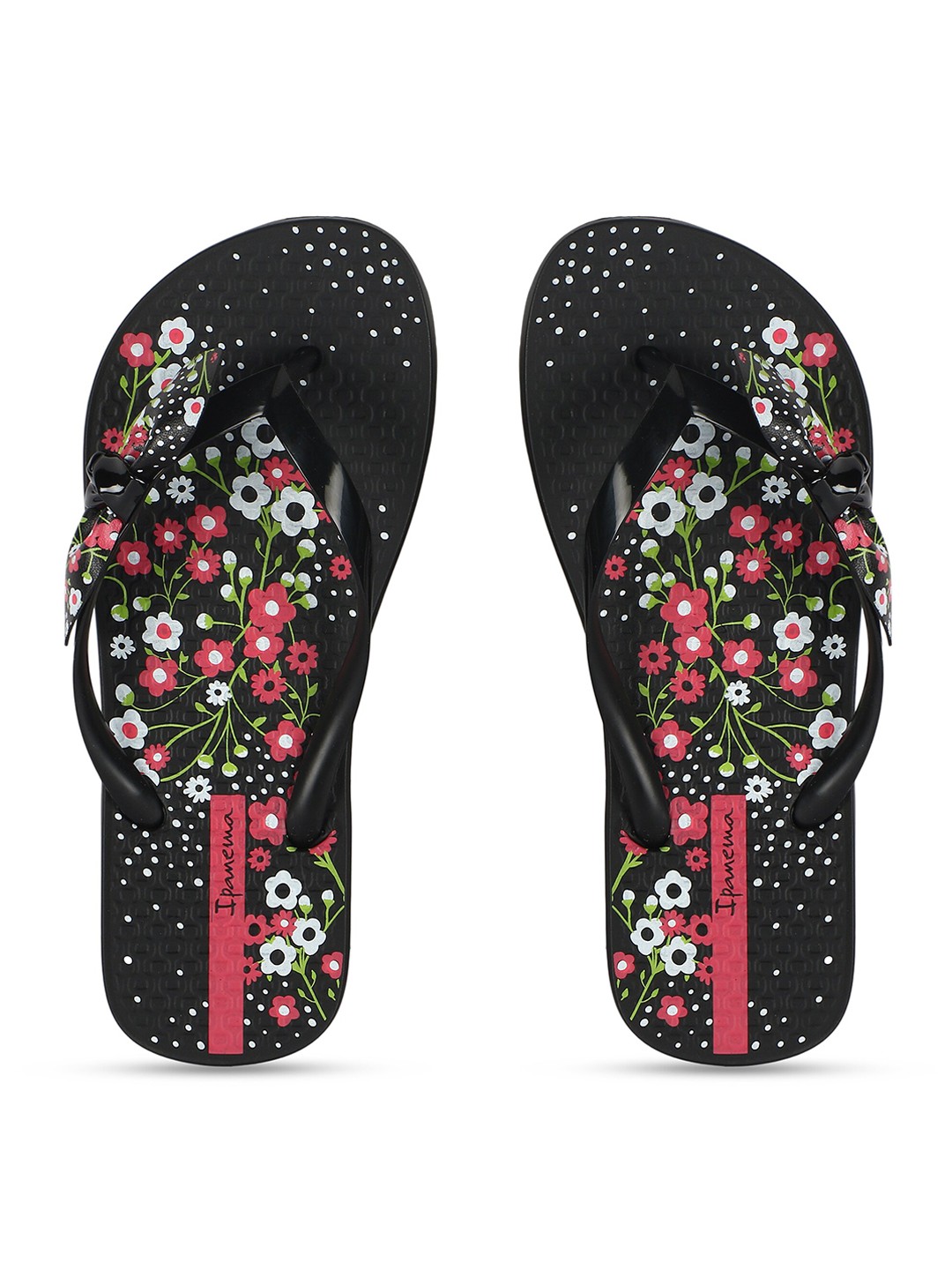 

iPanema Women Black & Pink Printed Thong Flip-Flops
