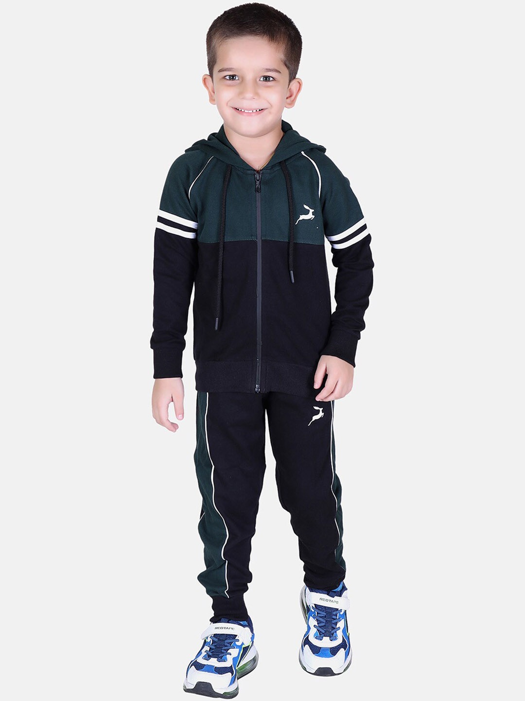 

Kepa Boy Green Hooded Tracksuits