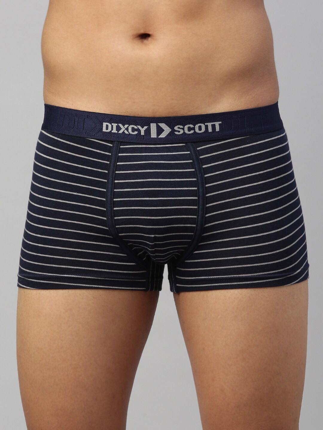 

DIXCY SCOTT MAXIMUS Men Navy Blue & White Striped Trunk MAXT-006-FLUX TRUNK-P1