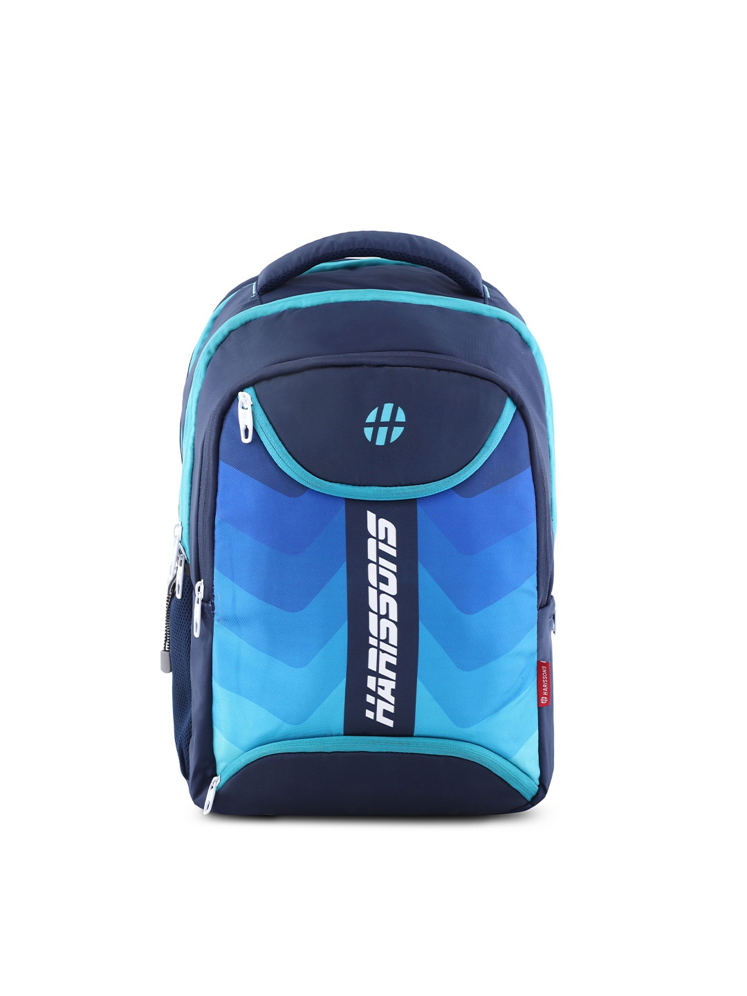 

Harissons Unisex Teal & Blue Backpack with Hip Strap