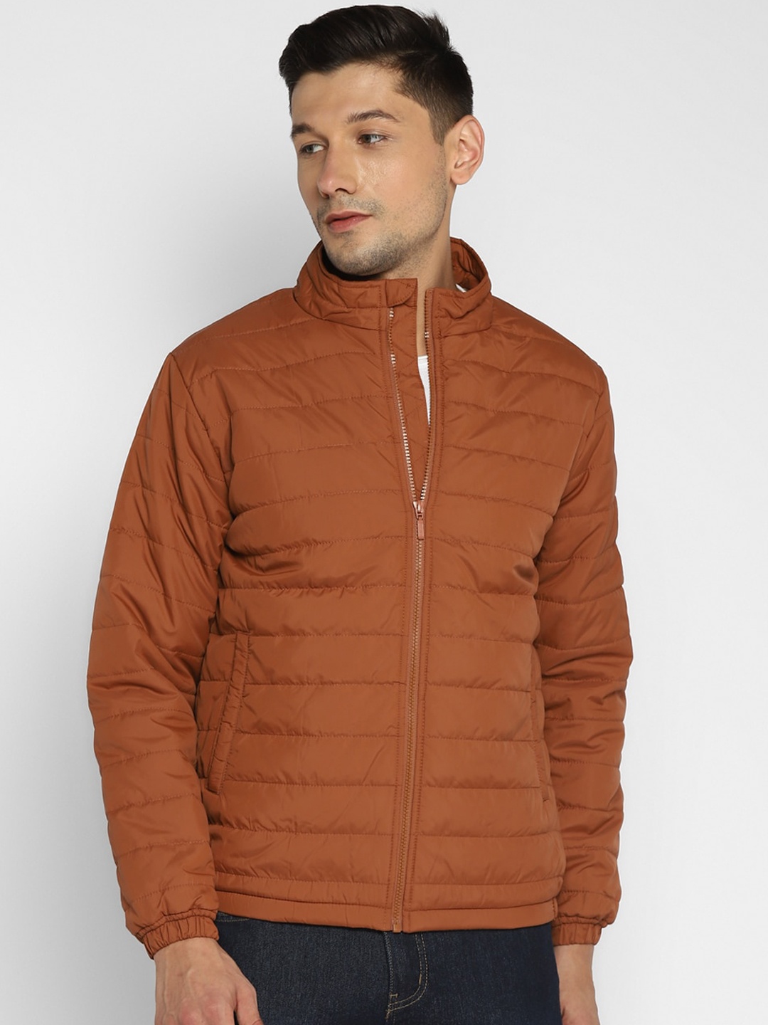 

Red Chief Men Mustard Water Resistant Padded Jacket