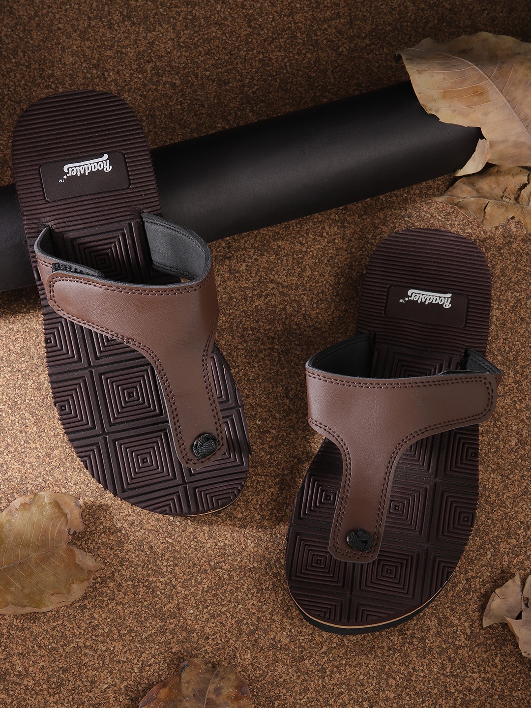 

Roadster Women Coffee Brown Solid Thong Flip-Flops