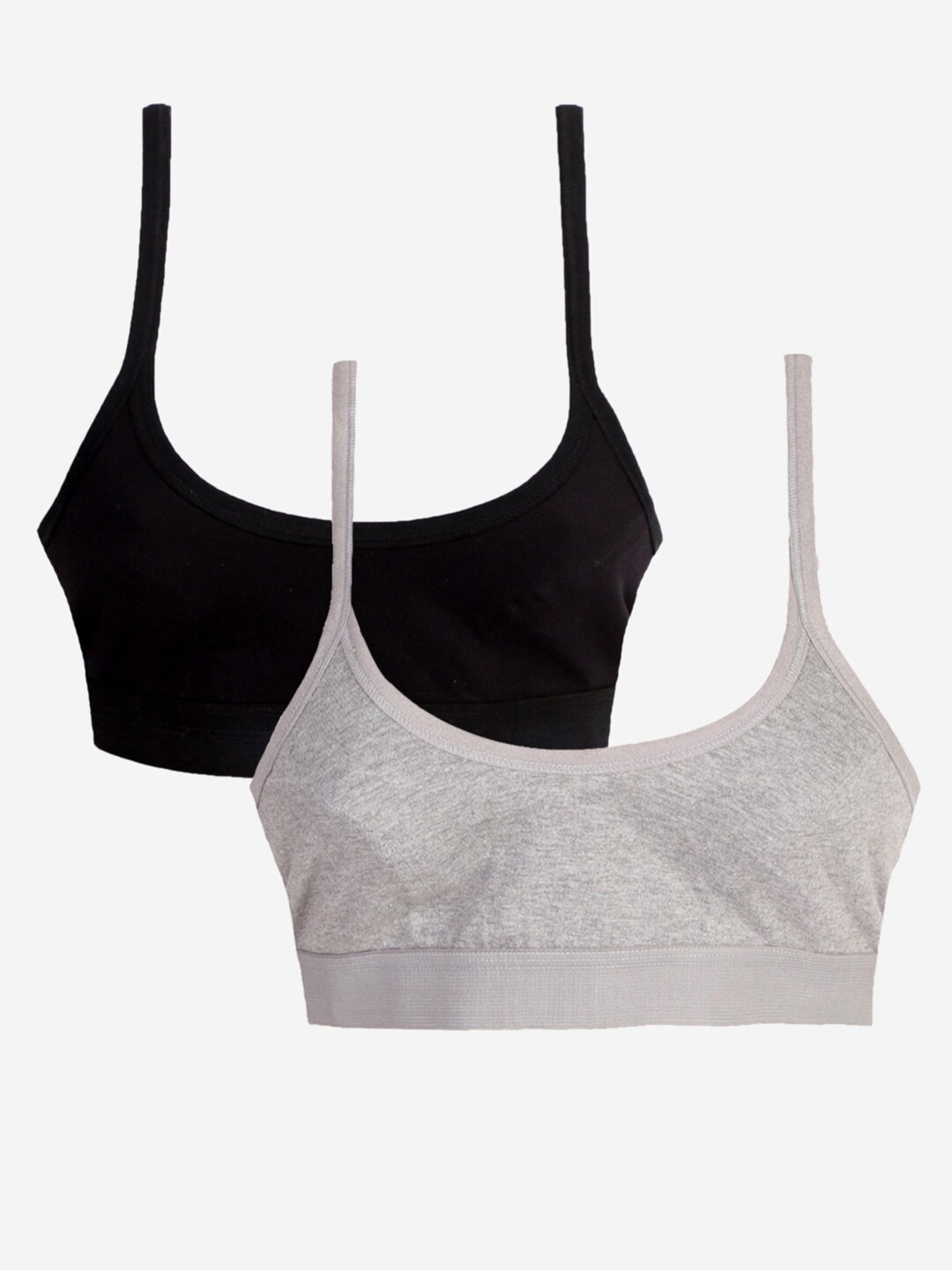

YK Grey & Black Bra
