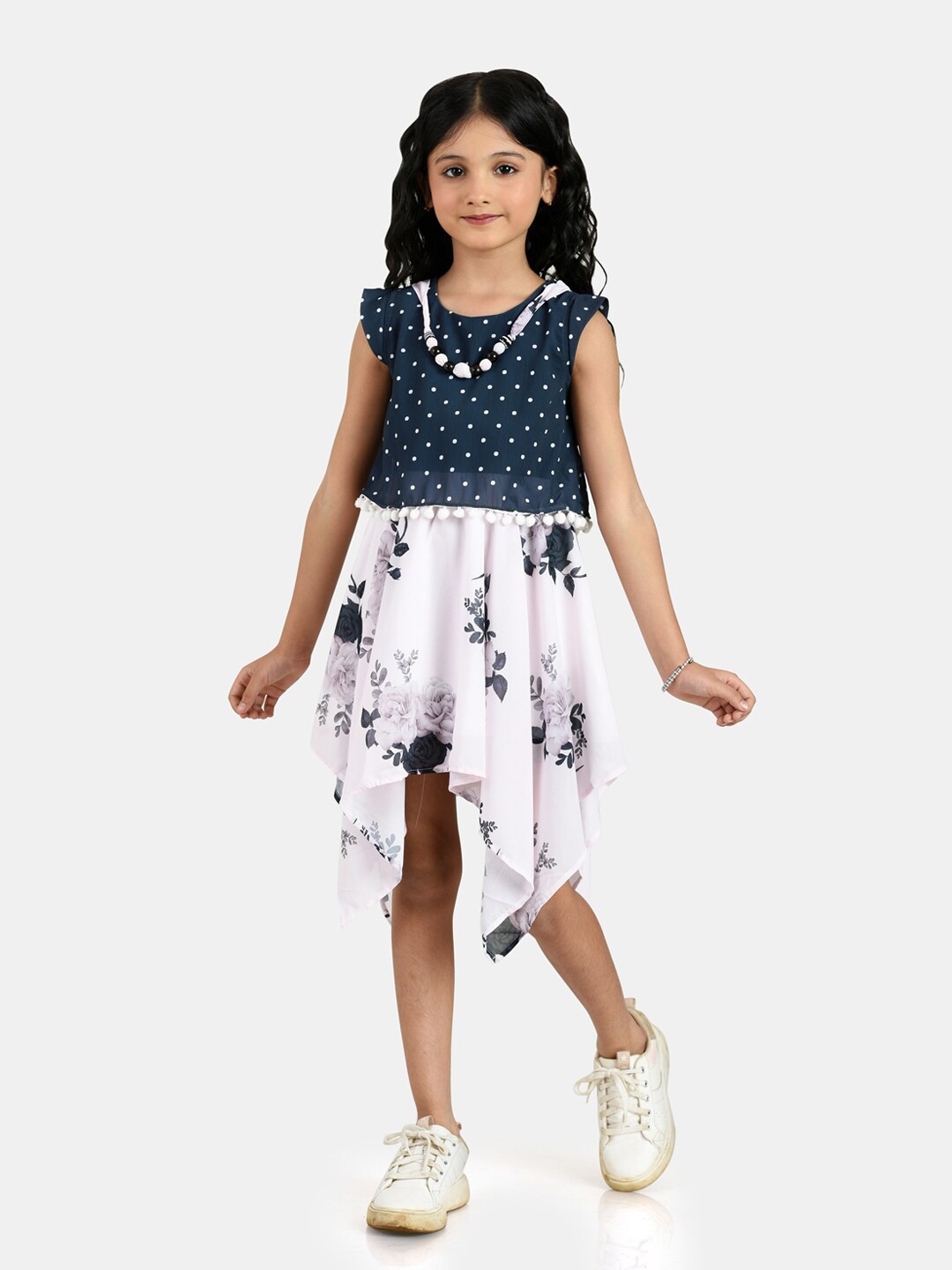 

Peppermint Pink Floral Dress