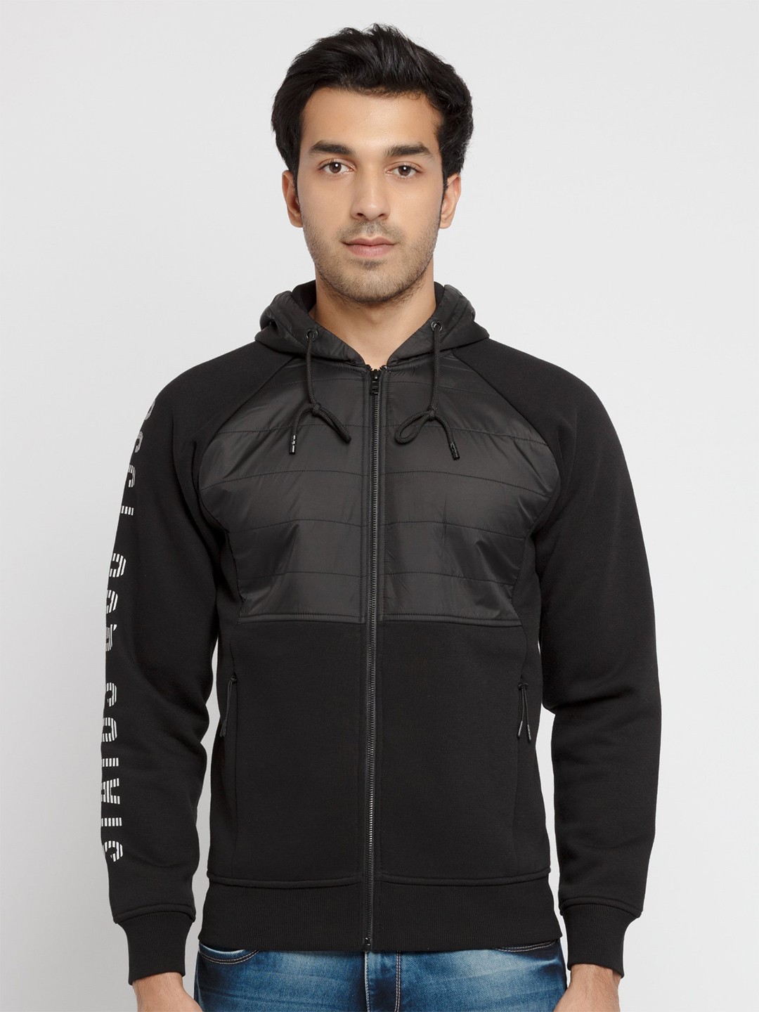 

Status Quo Men Black Hooded Sweatshirt