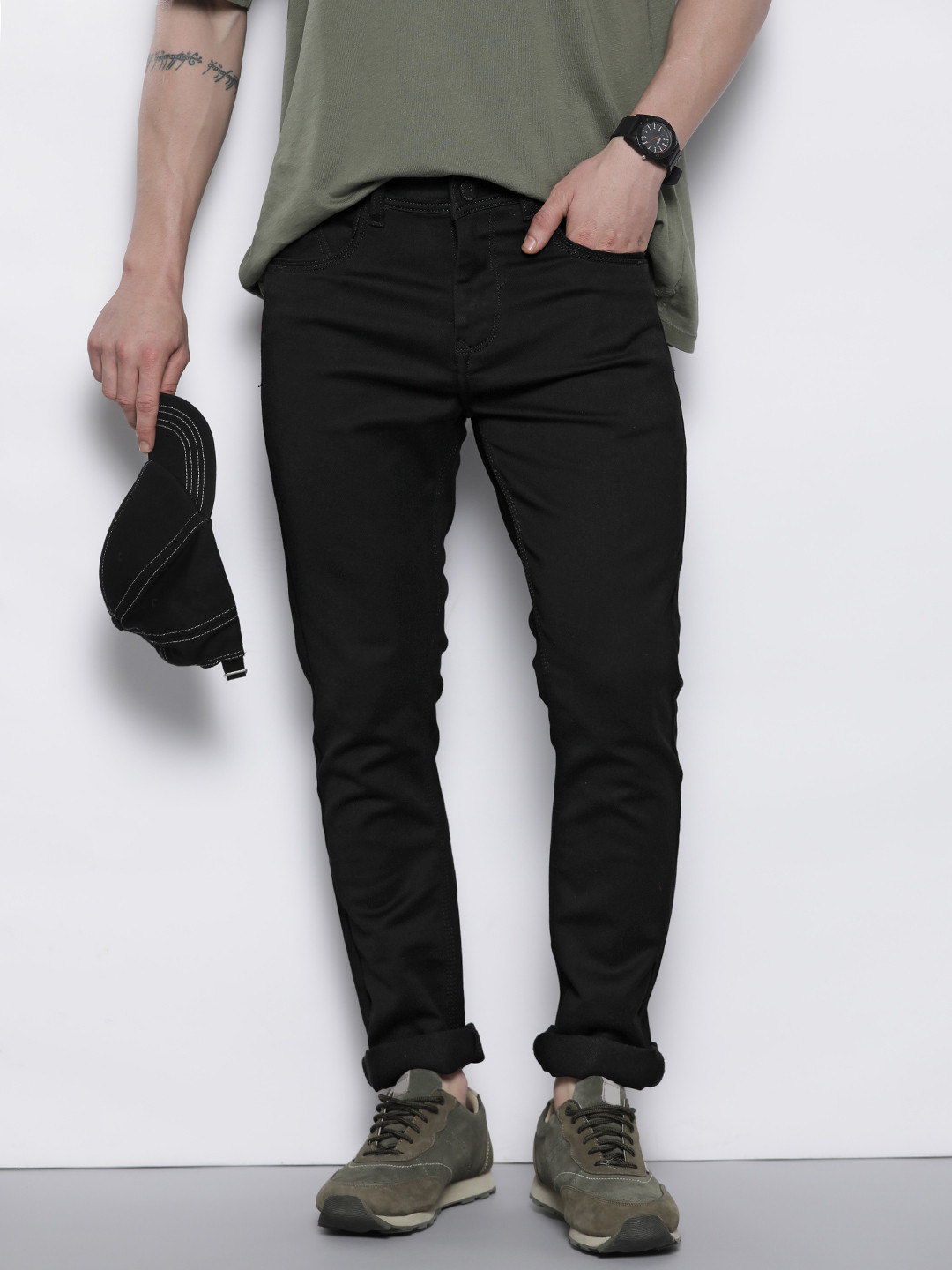 

Tommy Hilfiger Men Slim Fit Jeans, Black