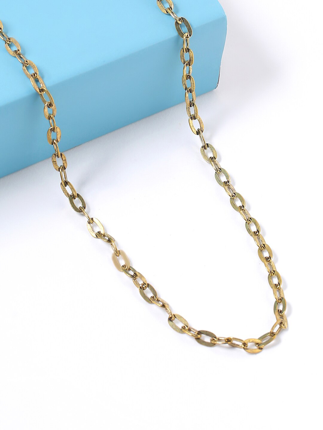 

VIRAASI Gold Toned 3-in-1 Convertible Mask Chain