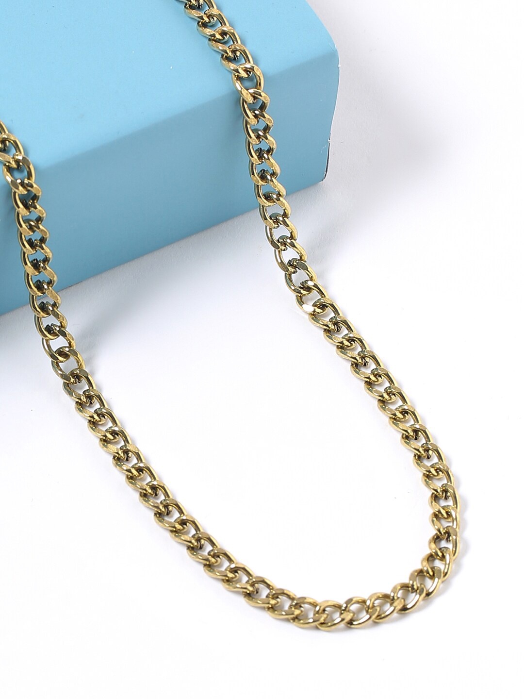 

VIRAASI Gold Toned 3-in-1 Convertible Mask Chain