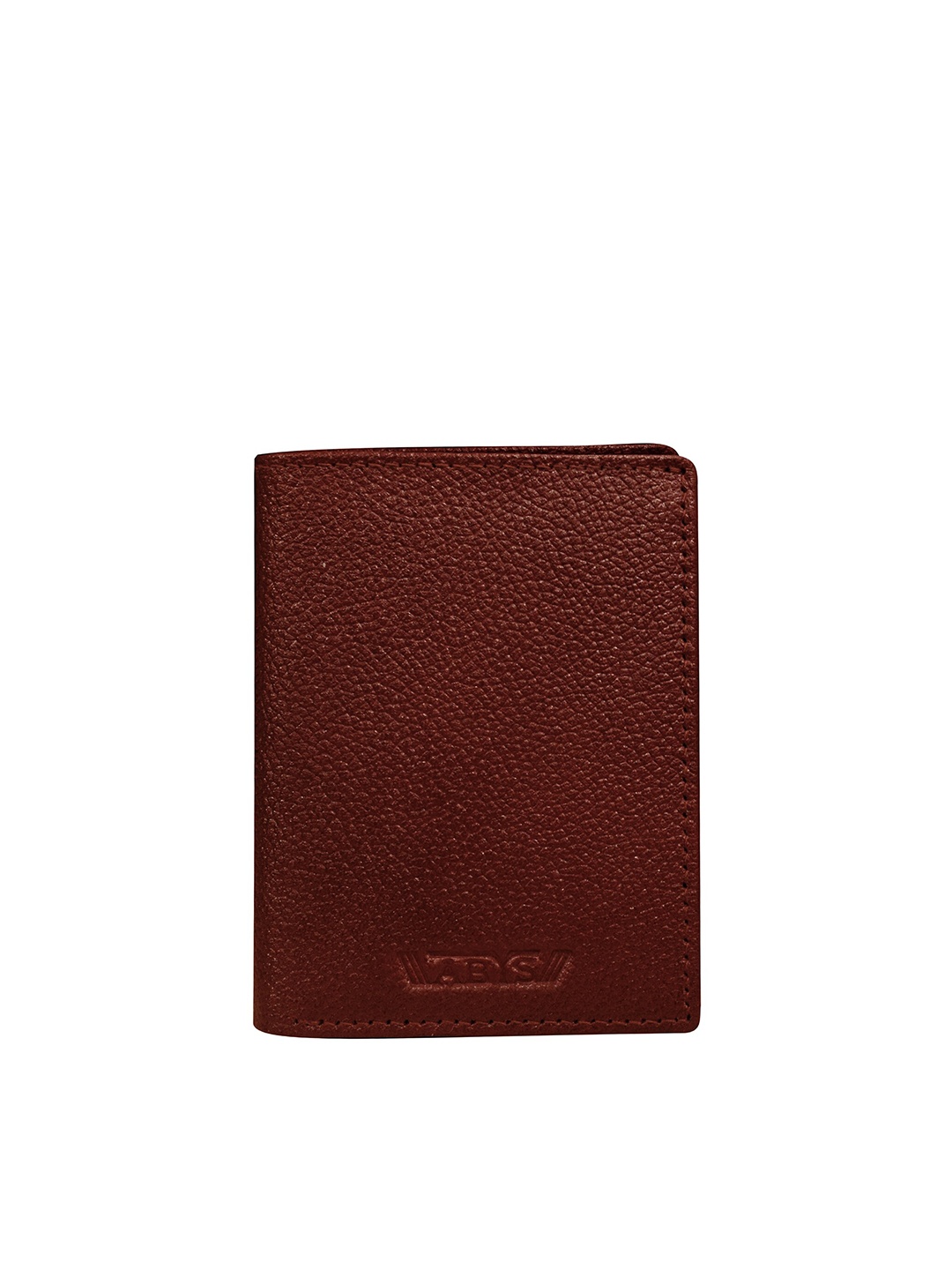 

ABYS Men Brown Leather Two Fold Wallet