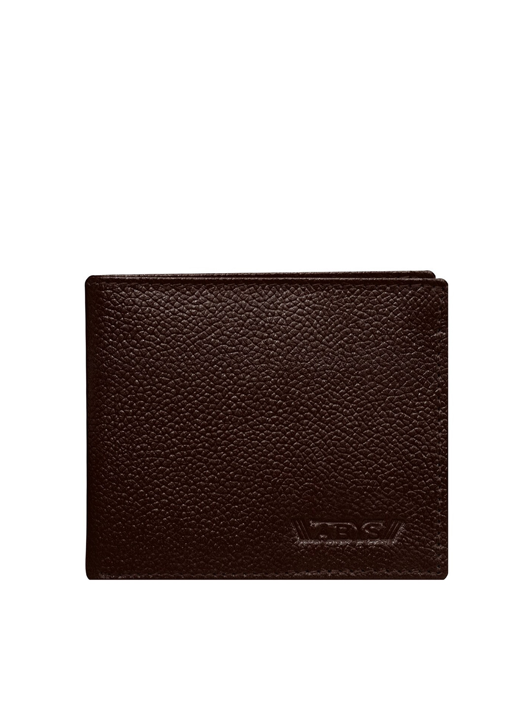 

ABYS Men Coffee Brown Leather Card Holder