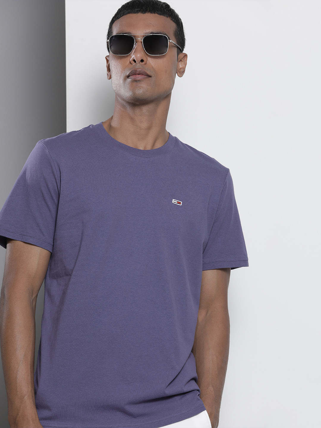 

Tommy Hilfiger Men Blue Organic Cotton T-shirt