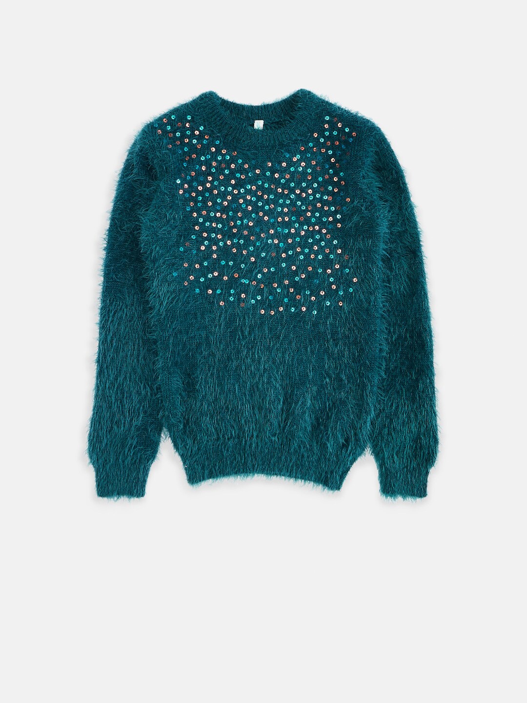 

Pantaloons Junior Girls Green Pullover