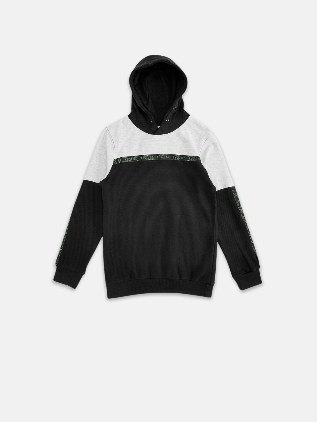 

Pantaloons Junior Boys Brown Colourblocked Sweatshirt