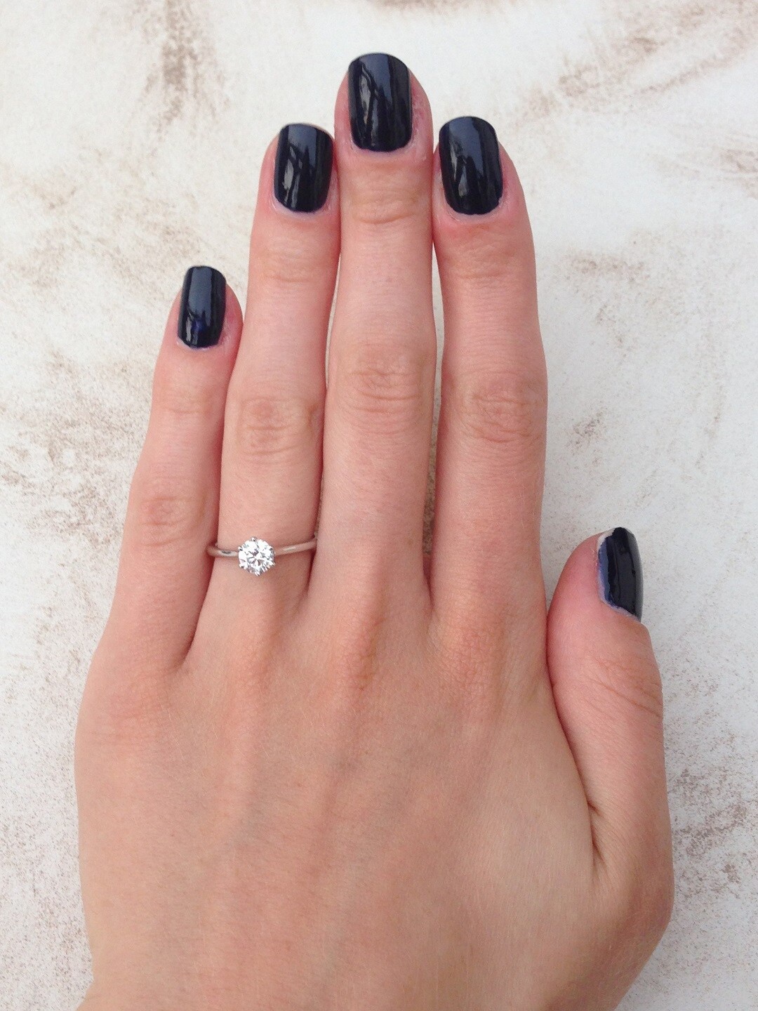 

OOMPH Silver-Toned & White CZ-Studded Finger Ring