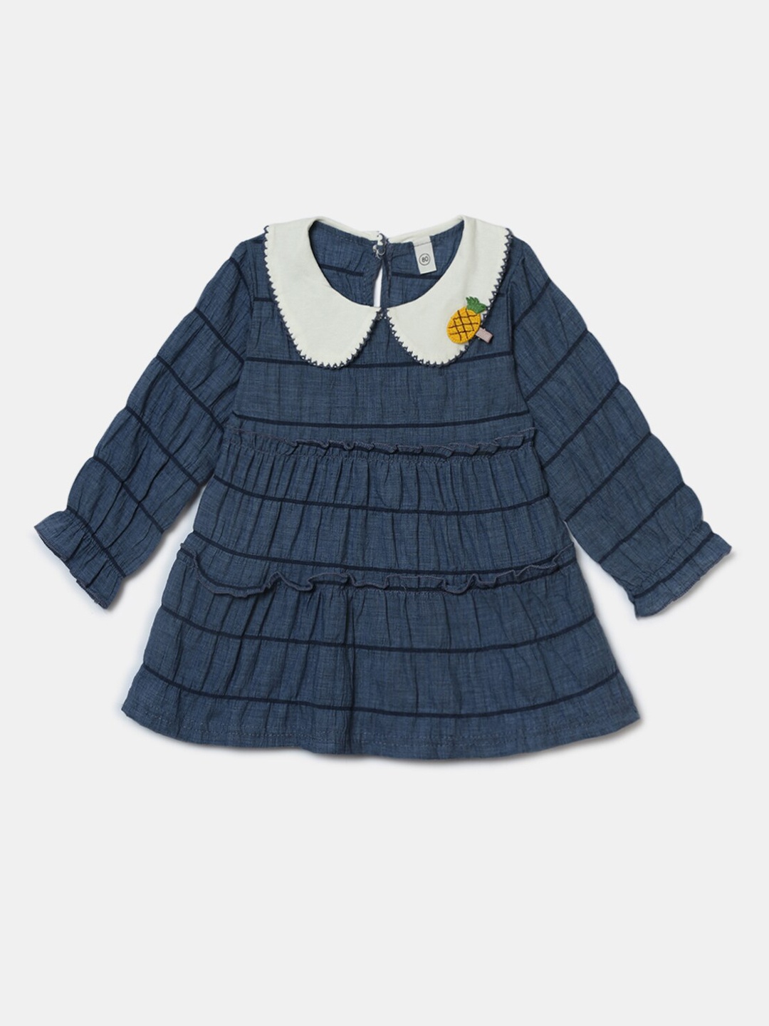 

Hopscotch Blue Peter Pan Collar Top