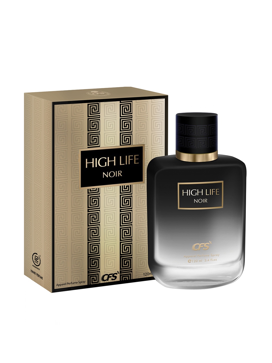 

CFS Unisex High Life Noir Perfume 100 ml, Black