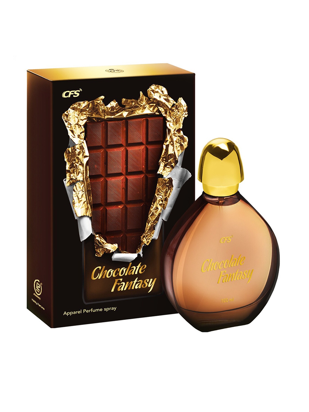 

CFS Unisex Chocolate Fantasy Long Lasting Perfume - 100 ml, Brown