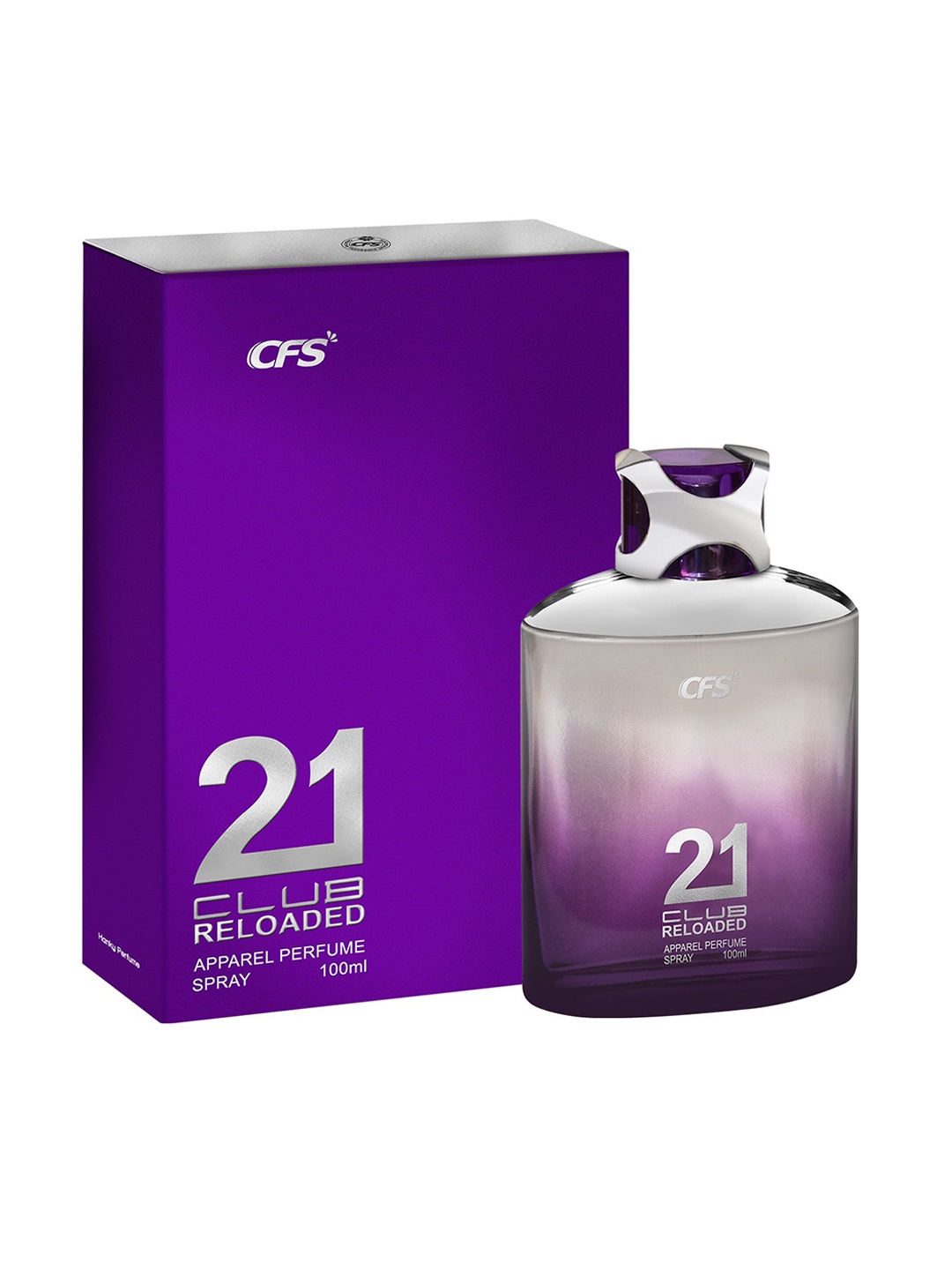 

CFS 21 Club Reloaded Apparel Perfume Spray -100ml, Purple