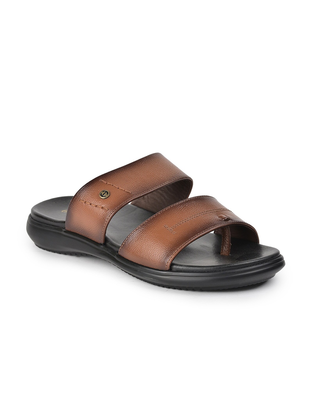 

Liberty Men Tan Textured Comfort Sandals