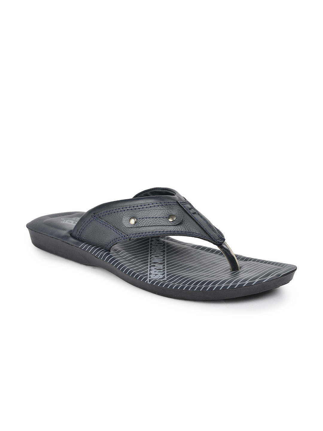 

Liberty Men Navy Blue Comfort Sandals