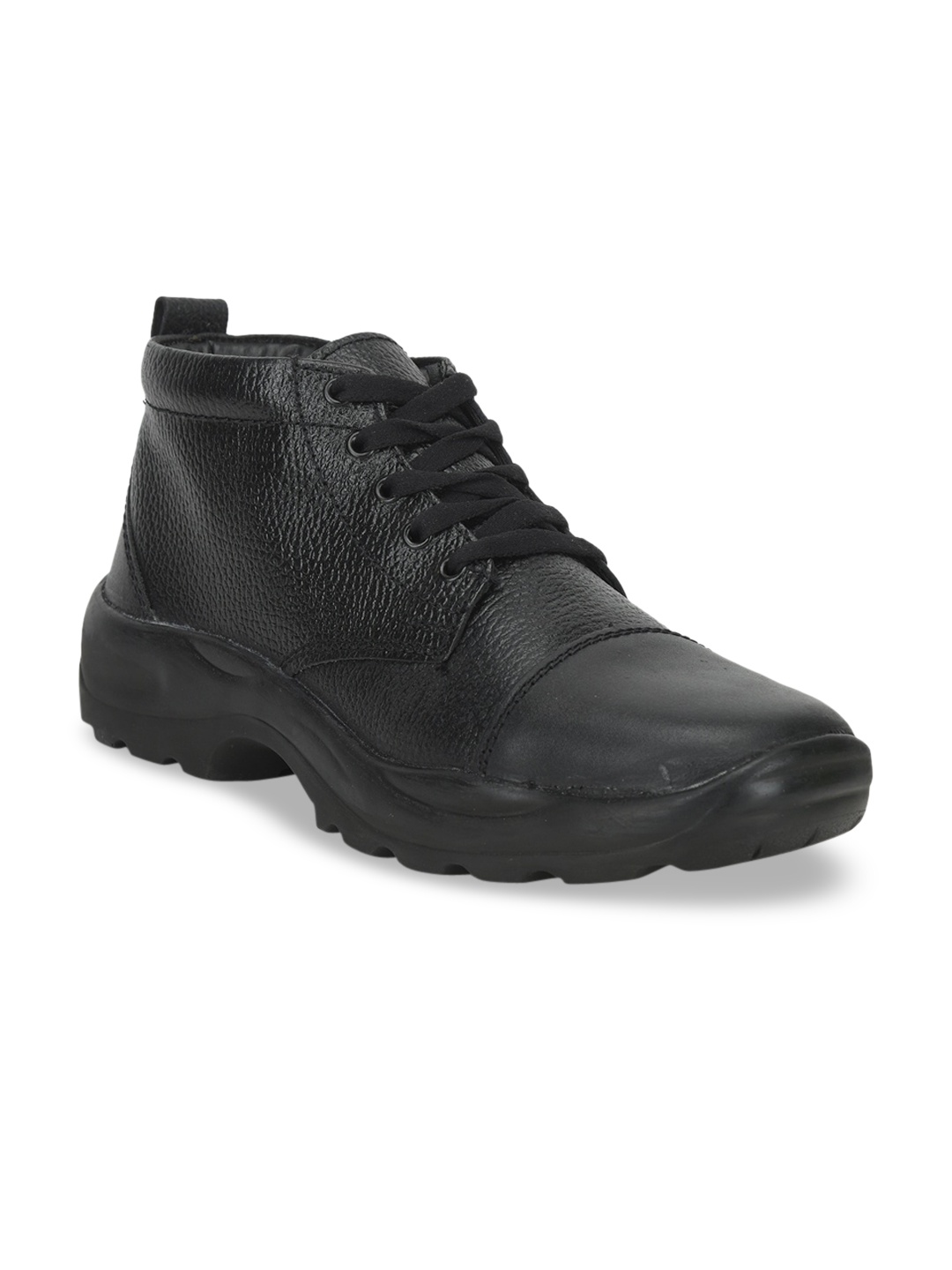 

LIBERTY Men OXFORD5132 Solid Safety Shoes, Black