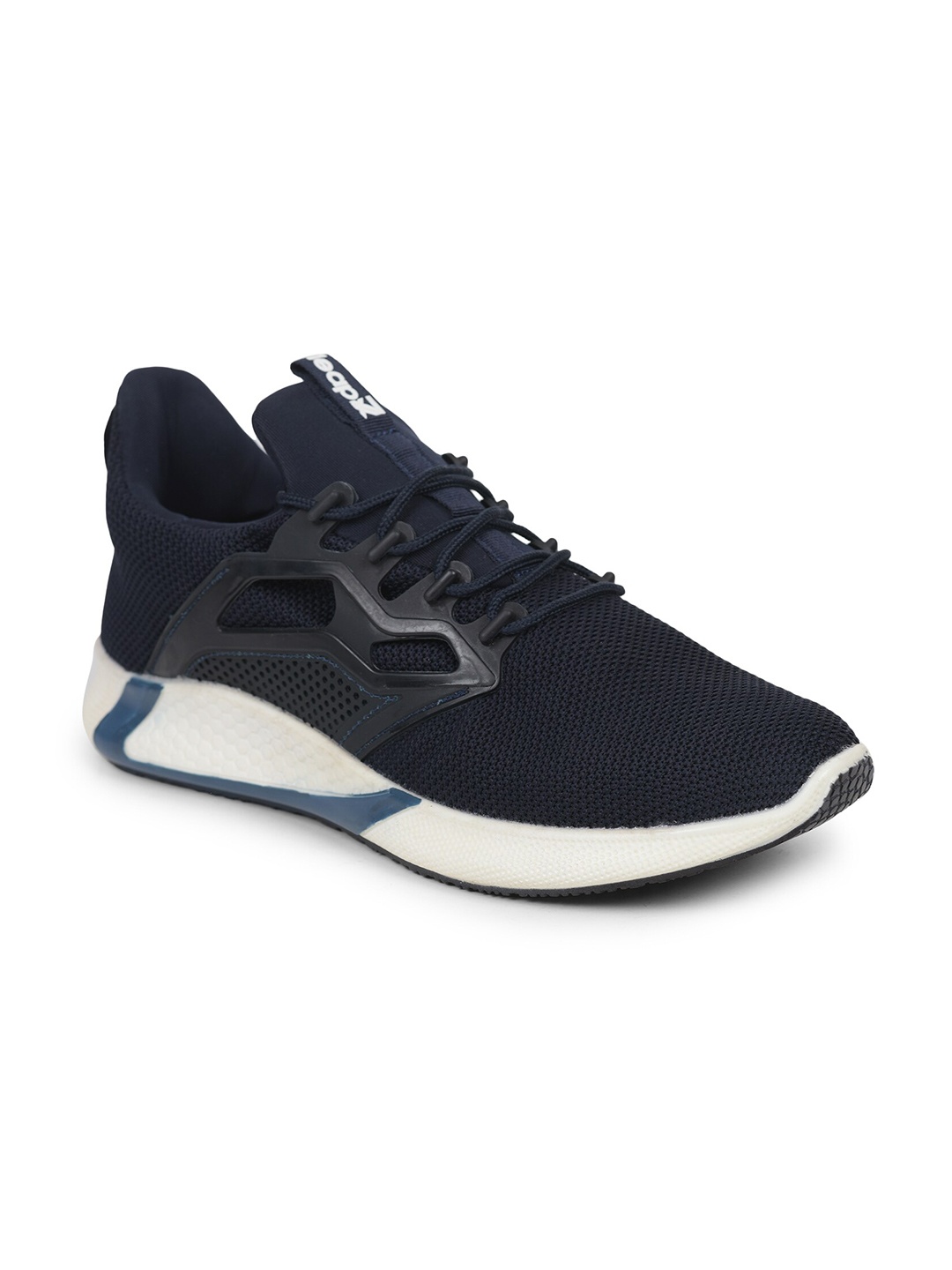 

Liberty Men Navy Blue Mesh Running Non-Marking Shoes