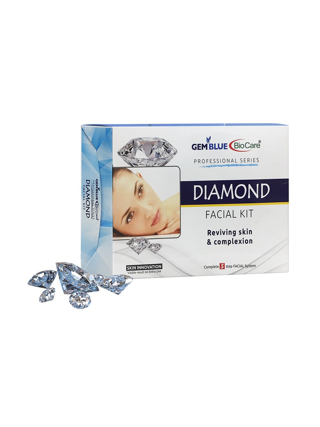 

Gemblue Unisex Biocare Diamond Facial Kit 400gm, Blue